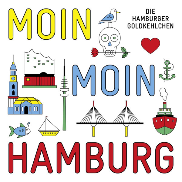 Cover der Single „Moin Moin Hamburg“